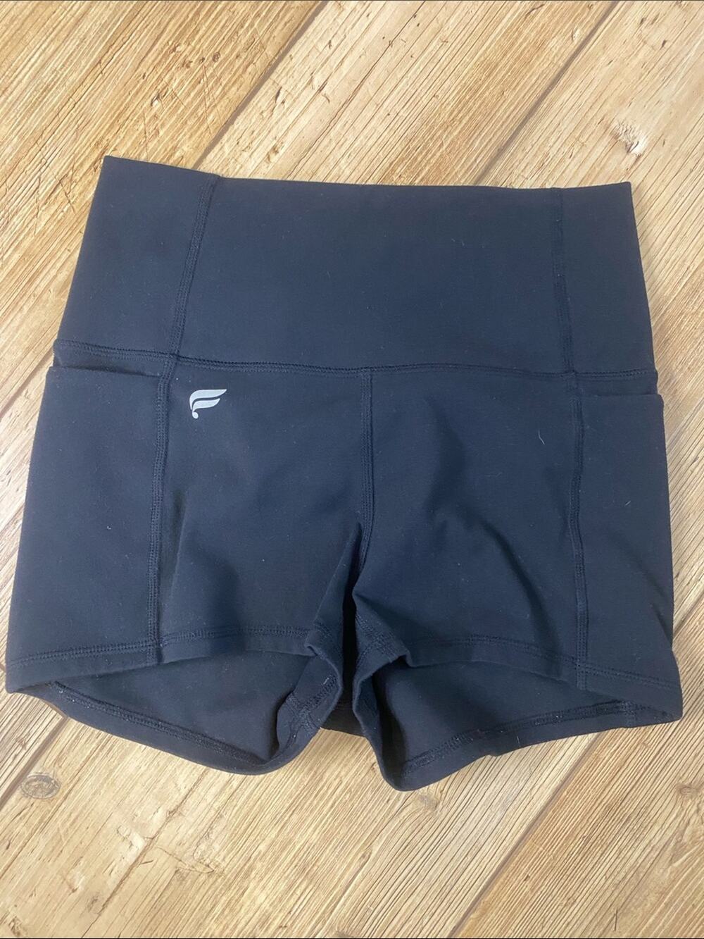 Fabletics Black Women's Bike Shorts XS